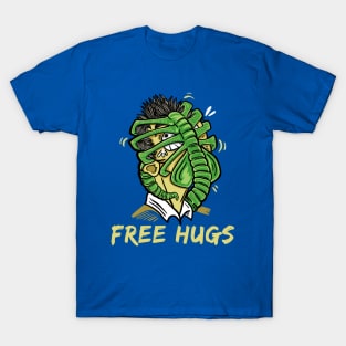 Free Hugs face hugger T-Shirt